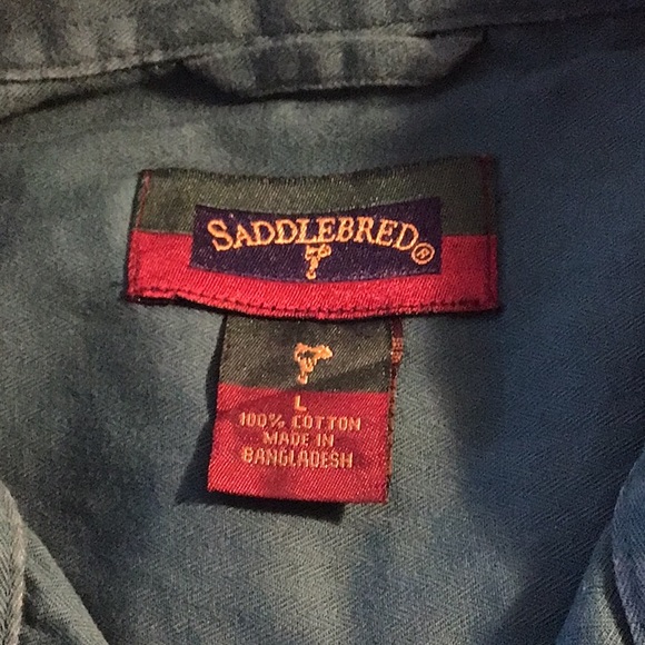 Men’s Staple Piece Saddlebred short sleeve Button up shirts - Picture 6 of 8